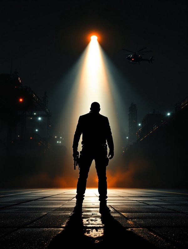 代号黑隼 动作电影海报，2023年上映