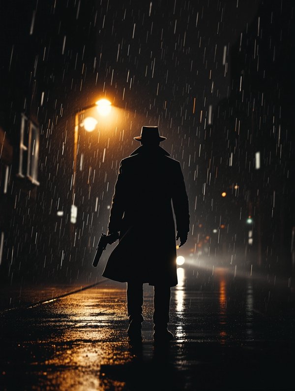 弹雨无声 动作电影海报，2024年上映